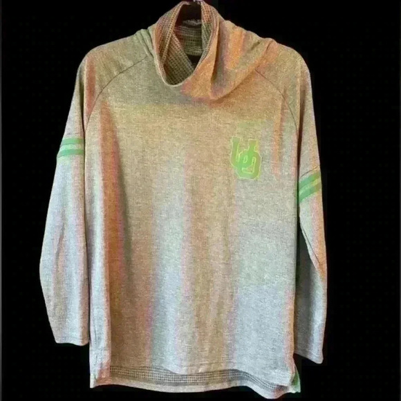 Nike Women’s Oregon Ducks Football Funnel Neck Sweatshirt Jersey. Size Large. - Picture 1 of 11